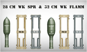 MiniArt 35269 GERMAN ROCKET LAUNCHER with 28cm WK Spr &amp;amp; 32cm WK Flamm 1/35 – Bild 3