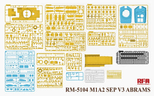 Rye Field Model 5104 M1A2 SEP V3 Abrams 1/35 – Bild 3