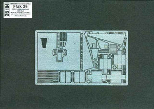 Aber 35184 Canon antichar allemand FLAK 36 - vol.2 - ensemble supplémentaire - blindage (1/35)