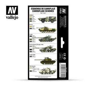 Vallejo 71621 Cold War &amp;amp; Modern Russian Green Patterns 8x17ml – immagine 3