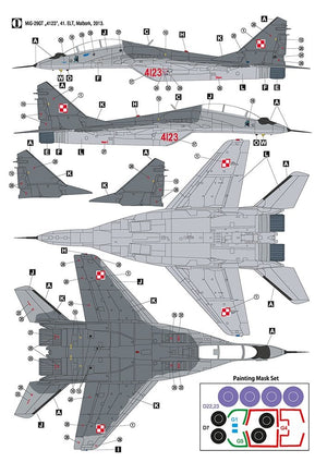 Hobby 2000 48025 MiG-29UB Polish Air Force 1/48 – image 4