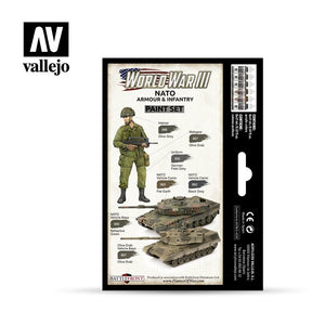 Vallejo 70223 WWIII NATO Armour &amp;amp; Infantry 6x17ml – imagen 2