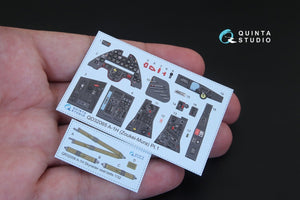 Quinta Studio QD32065 A-1H Skyraider 3D-Printed &amp;amp; coloured Interior on decal paper (for ZM SWS kit) 1/32 – Bild 3
