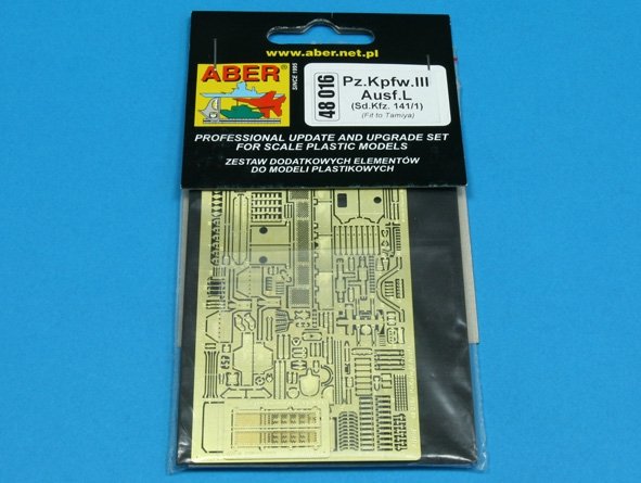 Aber 48016 German medium tank Pz.Kpfw.III Ausf.L (Sd.Kfz. 141/1) 1/48 – immagine 3