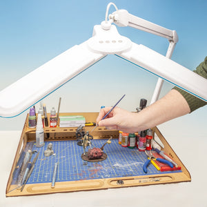 Lightcraft LC8020LED Double-Headed Versatile Task Lamp – Bild 3