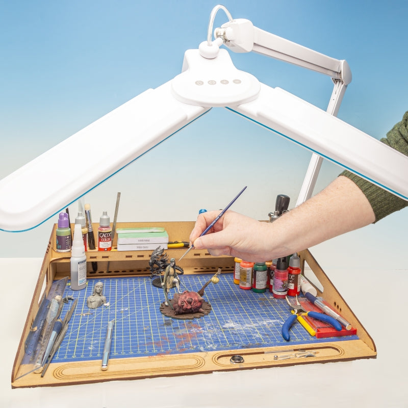 Lightcraft LC8020LED Double-Headed Versatile Task Lamp – Bild 3