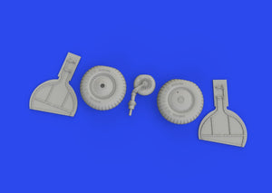 Eduard 644276 Bf 108 roues standard LooKplus EDUARD 1/48 – image 11