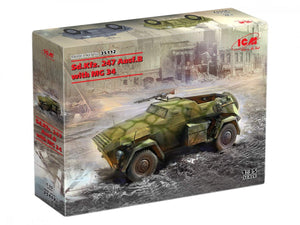 ICM 35112 Sd.Kfz. 247 Ausf.B with MG 34 machine gun 1/35 – Bild 2
