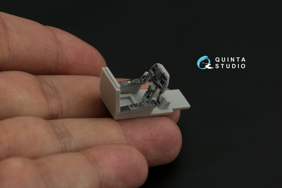 Quinta Studio QD72134 AV-8B late 3D-Printed coloured Interior on decal paper (Hasegawa) 1/72 – zdjęcie 7