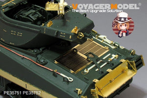 Maquette Voyager PE35751 Démolition de char GMC M36B1 de l&amp;#39;armée américaine (pour ACADMY 13279) 1/35  – image 3