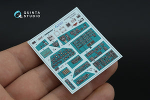 Quinta Studio QDS-48570 Mi-24A 3D-Printed &amp;amp; coloured Interior on decal paper (Trumpeter) (small version) 1/48 – Bild 6