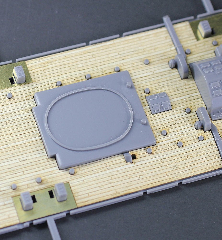 Hasegawa QG51 (72151) NYK Line Hikawa Maru Wooden Deck 1/350 – zdjęcie 5