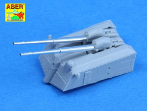 Aber 200L-04 Set of barrels for Bismarck 380mm x 8, 150mm x 12, 105mm x 16 37mm x 16, 20mm x 22 1/200 – imagen 6