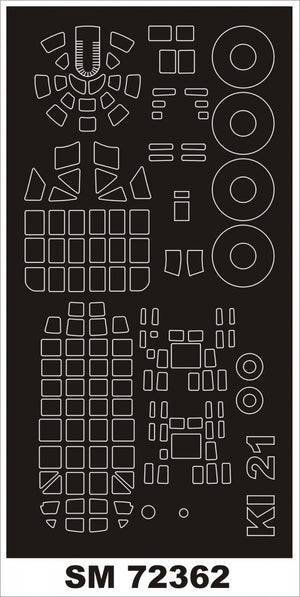 Montex SM72362 Ki-21 SALLY for ICM 1/72