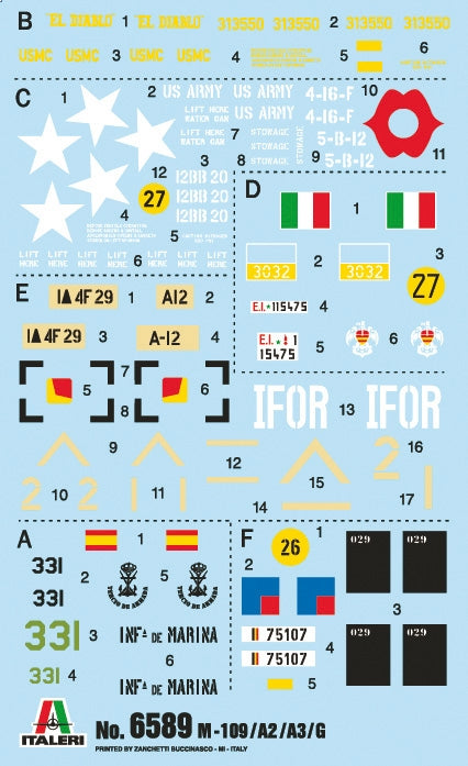 Italeri 6589 M109 A2/A3/G 1/35 – Bild 13
