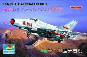 Trumpeter 01325 MiG 21 (PLAF F-7II chinois) 1/144