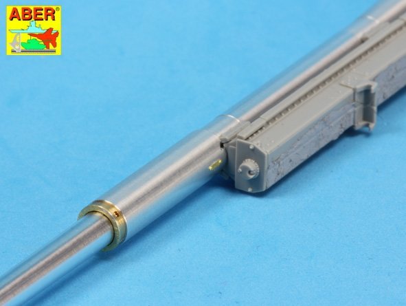 Aber 35L-128 Barrel for German A/T Self Propeled Gun Nashorn with 8,8cm Pak 43/1 L/71 1/35 – imagen 5