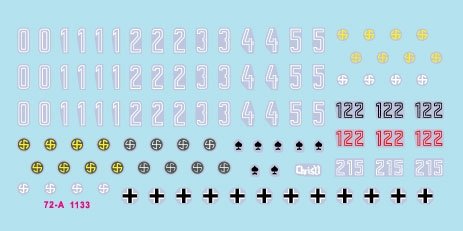 Star Decals 72-A1133 Wiking n° 5. 5. SS-Wiking dans le Caucase 1942-43. Pz III Ausf J canon court, Pz III Ausf J canon long et Pz III Ausf N. Échelle 1/72 – image 2