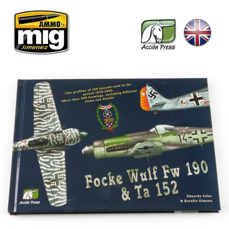 Munitions de Mig Jimenez EURO0020 FOCKE WULF FW 190 &amp; TA 152 (anglais)