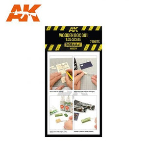 AK Interactive AK8224 LASER CUT WOODEN BOX 001 (7 UNITS) – imagen 2