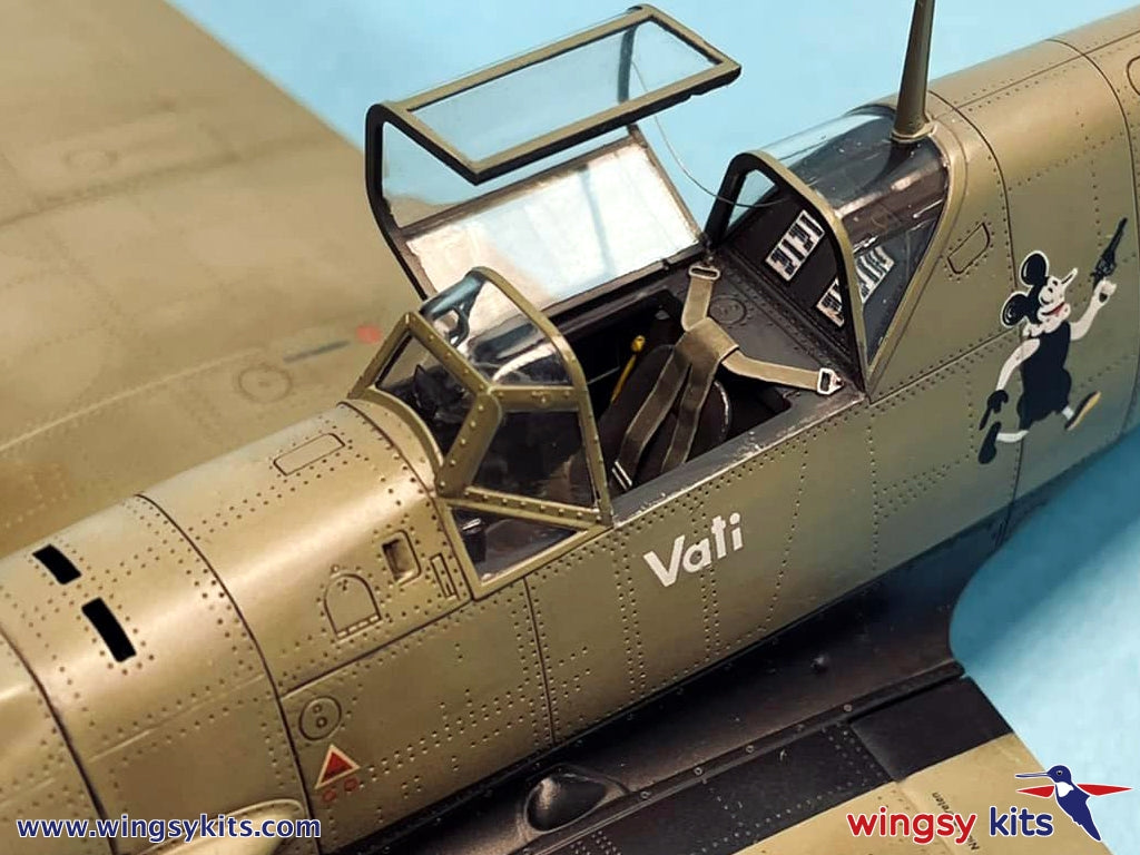 Wingsy Kits D5-09 MESSERSCHMITT Bf 109 E-1 and E-3 Legion Condor 1/48 – Bild 8