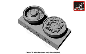 Armory Models AW48310 C-130 Hercules wheels, mid type 1/48 – image 2