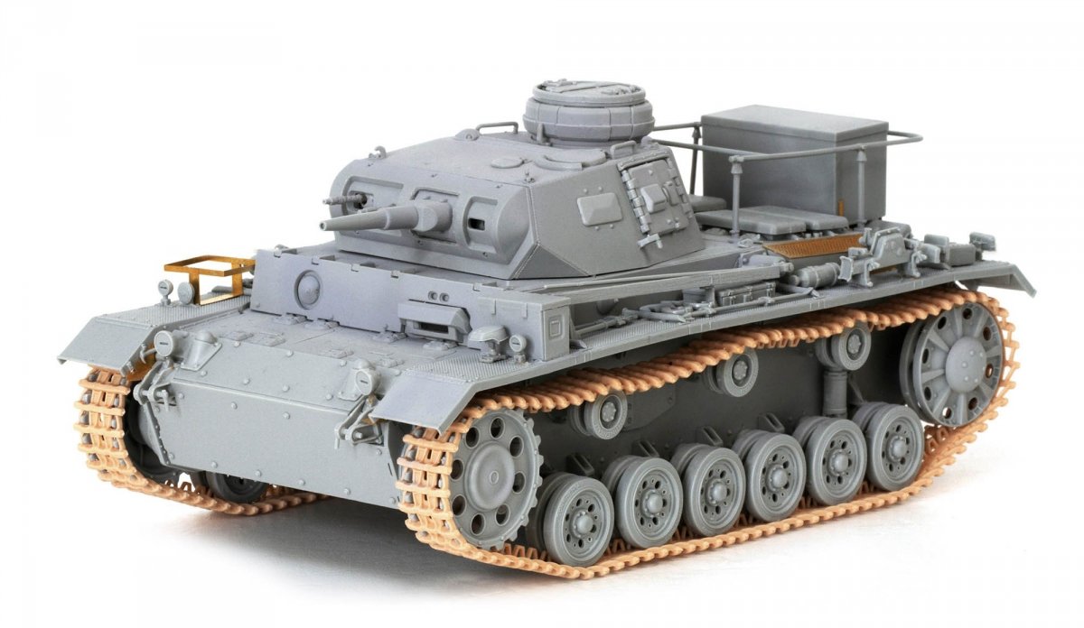 Dragon 6901 DAK Pz.Bef.Wg.III Ausf.H 1/35 – immagine 2