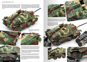 AK Interactive AK130020 MODELING WW2 LIGHT TANKS AND ARMORED VEHICLES (EN) – immagine 3
