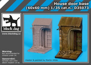 Socle de porte de maison Black Dog D35073 1/35