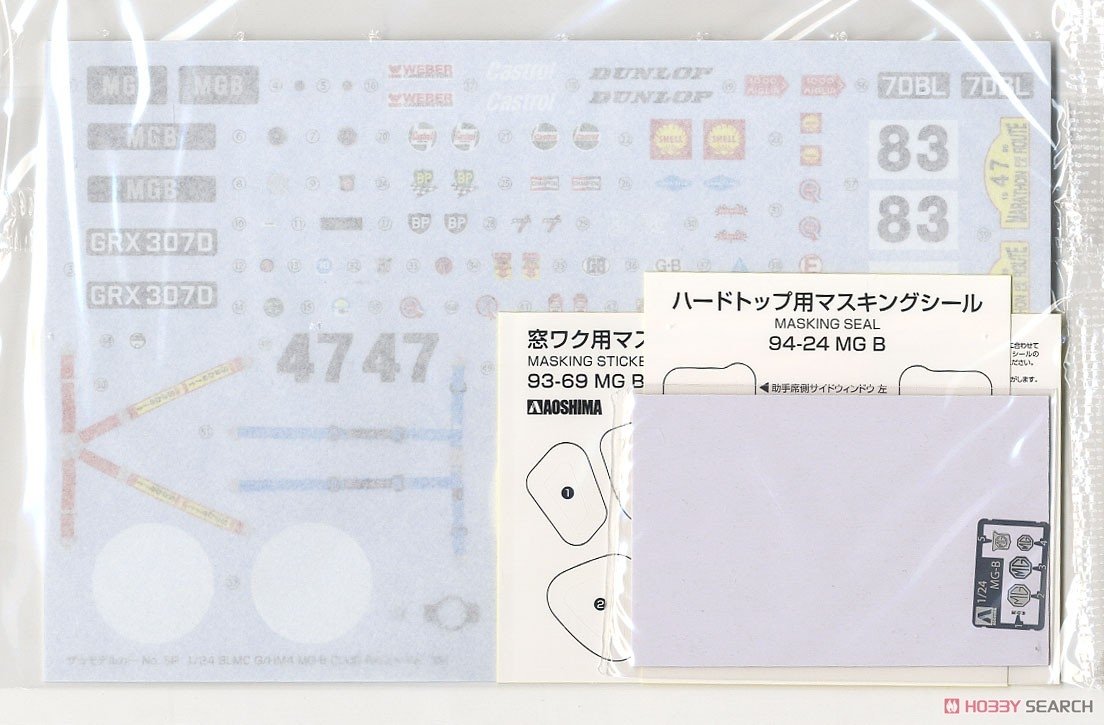 Aoshima 06126 MGB G/HM4 &amp;#39;66 1/24 – Bild 8