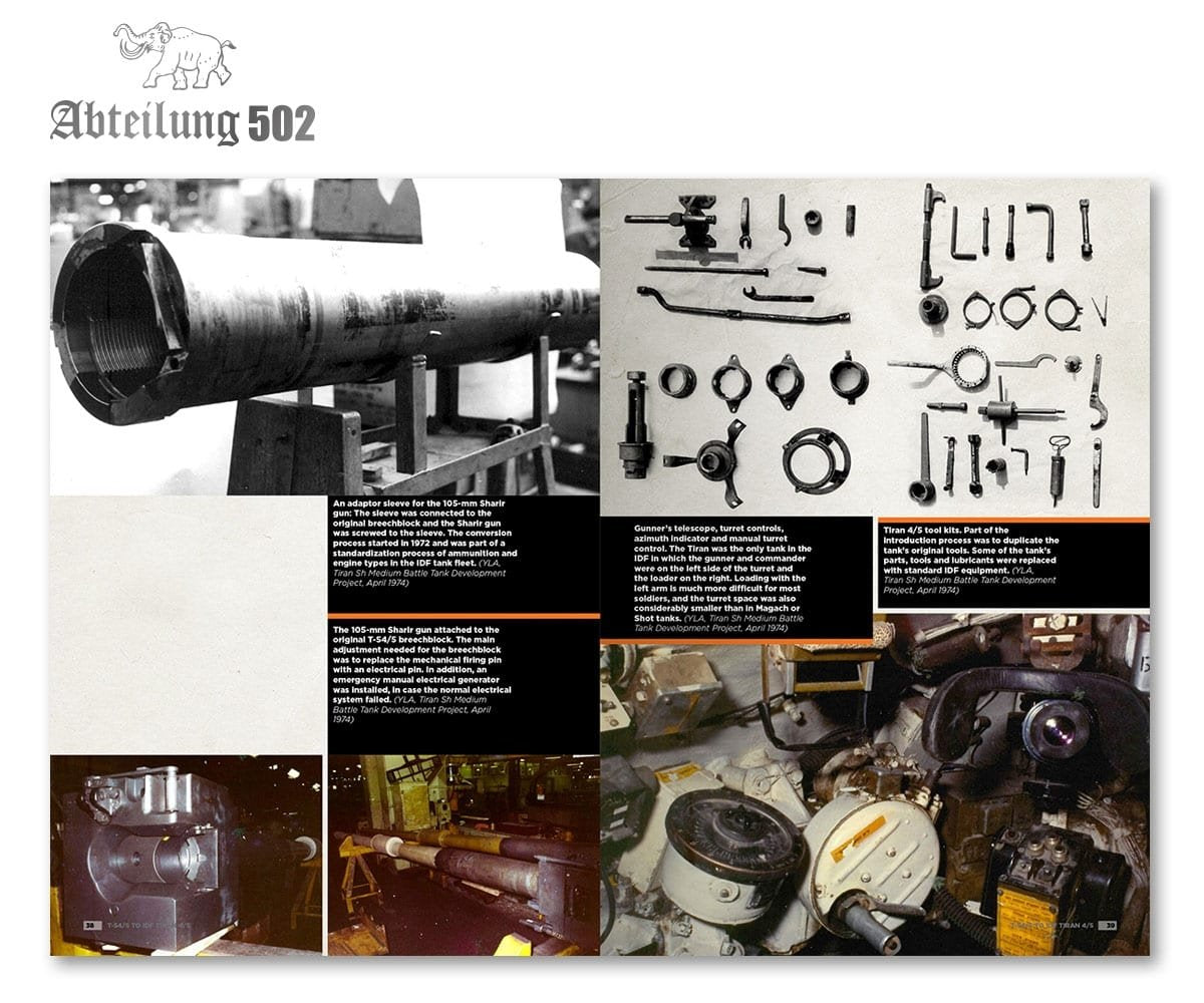 502 Abteilung ABT607 T-54/5 TO IDF TIRAN 4/5 THE BIRTH OF A BASTARD TANK – imagen 3