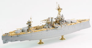 Pontos 35023FB USS BB-34 New York 1944 Detail-up set (w/Teak Blue Deck, Barrels, Resin, PE) – image 3