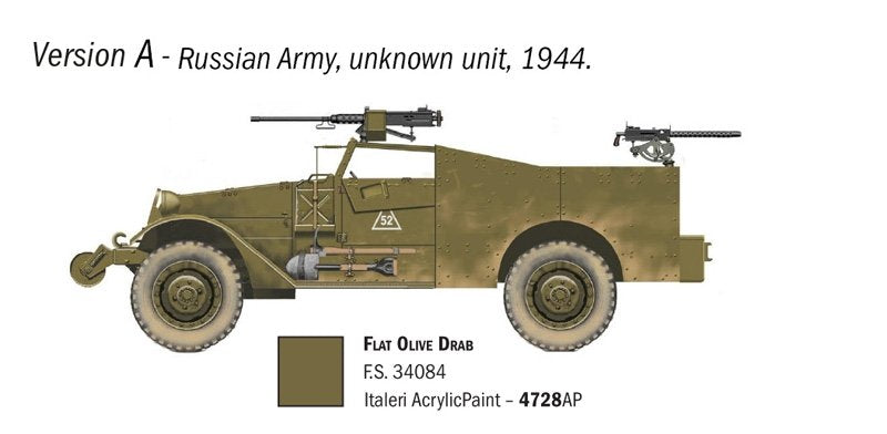 Italeri 7063 M3A1 Scout Car 1/72 – immagine 4