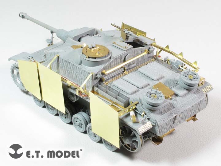E.T. Model E35-226 WWII German StuG.III Ausf.G Basic(Late version) (For DRAGON Smart Kit) 1/35 – immagine 4