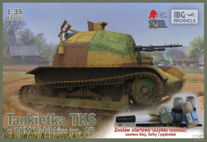 IBG E3502 TKS tankette avec CMK Hotchkiss wz.25 (1/35)