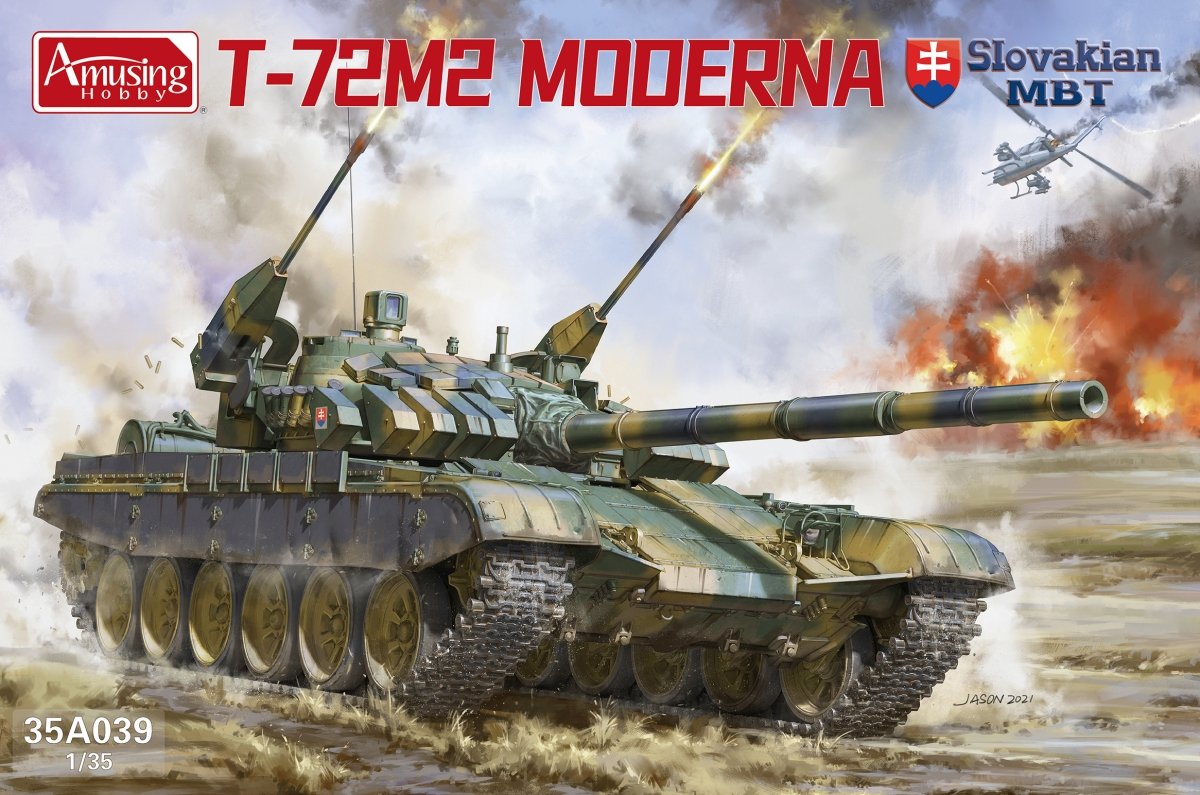 Amusing Hobby 35A039 T-72M2 &amp;quot;Moderna&amp;quot; Slovak MBT 1/35