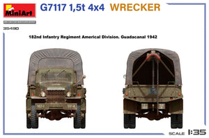 MiniArt 35490 G7117 1,5t 4x4 Wrecker 1/35 – immagine 10