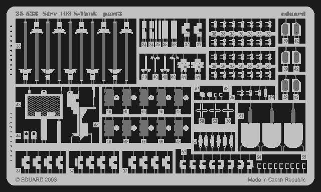 Eduard 35538 Strv.103 S-Tank 1/35 Trumpeter – Bild 2