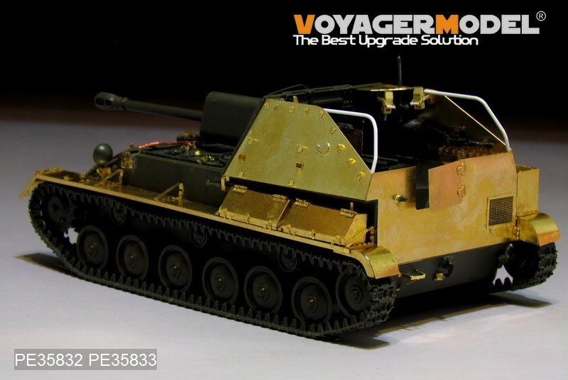 Voyager Model PE35832 WWII Russian SU-76 Self-Propeller Gun basic (For TAMIYA 35349) 1/35 – zdjęcie 3
