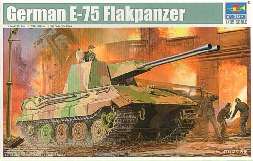 Trumpeter 01539 German IIWW E-75 Flakpanzer 1/35