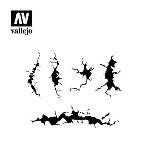 Vallejo ST-TX001 Cracked Wall 1/35 – imagen 2