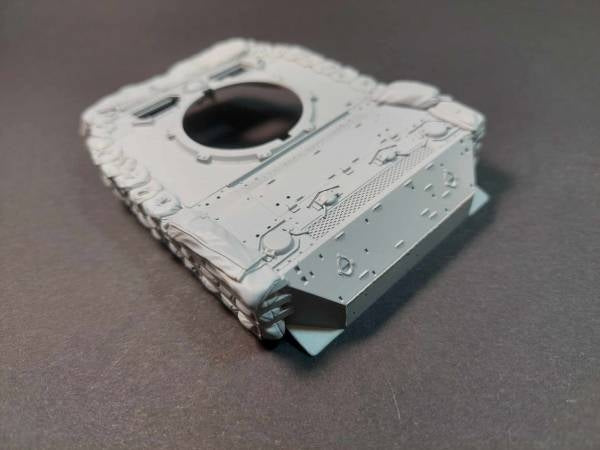 Panzer Art RE35-770 Coque de Stuart M5 avec châssis et blindage de sacs de sable 1/35 – image 4