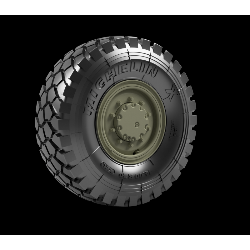 Panzer Art RE35-836 Roues de route M1014 et M1001 (Michelin XZL) 1/35