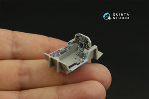 Quinta Studio QDS-48279 F/A-18C early 3D-Printed &amp;amp; coloured Interior on decal paper (HobbyBoss)(Small version) 1/48 – immagine 10
