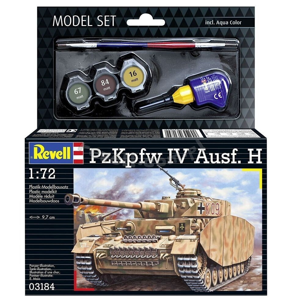 Revell 63184 PzKpfw. IV Ausf.H - Model set 1/72