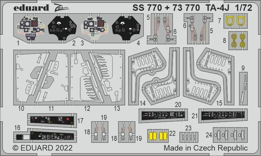 Eduard 73770 TA-4J FUJIMI / HOBBY 2000 1/72