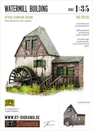 RT-Diorama 35132 Watermill Building 1/35 – image 2
