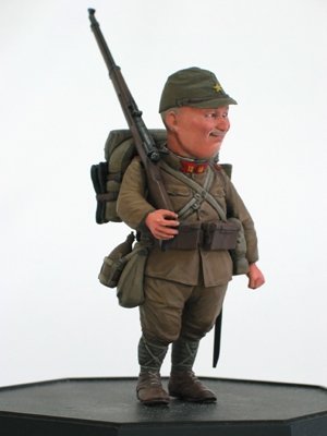 FineMolds FT3 Fantassin de l&amp;#39;Armée impériale japonaise de la Seconde Guerre mondiale et fusil Type 38, échelle 1/12 – image 2