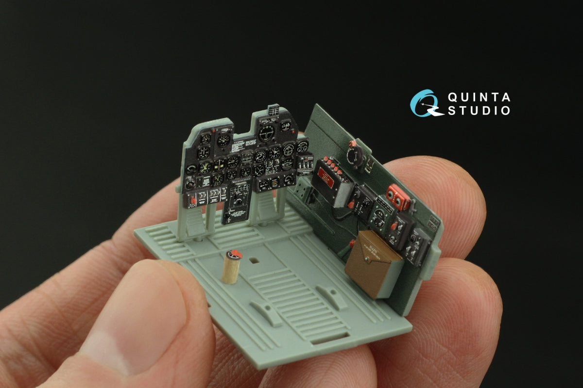 Quinta Studio QD48442 P-47N Thunderbolt 3D-Printed coloured Interior on decal paper (Academy) 1/48 – Bild 10