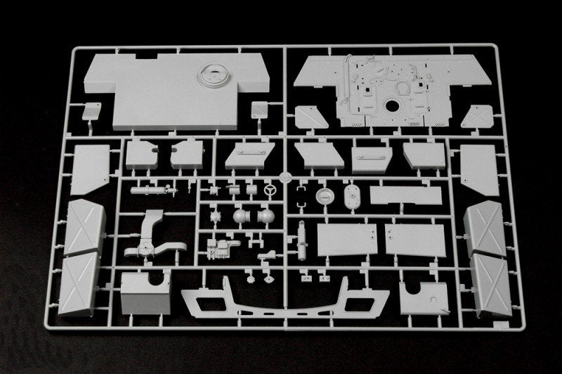 Trumpeter 00910 German Kingtiger 2in1 (Henschel Turret Porsche Turret) 1/16 – immagine 15